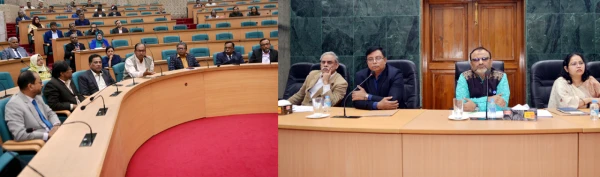 অমর একুশে উদযাপন উপলক্ষ্যে ঢাকা বিশ্ববিদ্যালয়ে প্রস্তুতি সভা